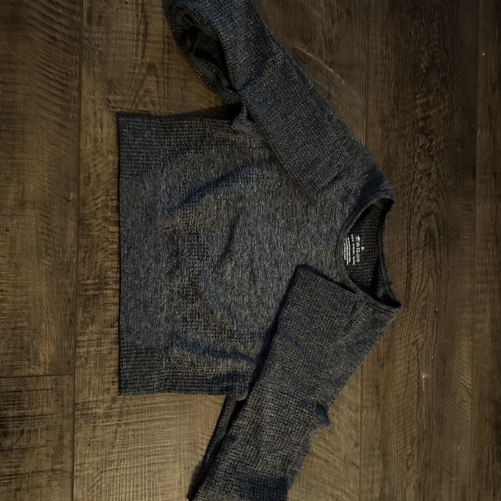 Grey Workout Long Sleeve